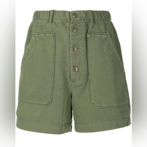 Alex Mill Army Green Women's Cargo Shorts XL